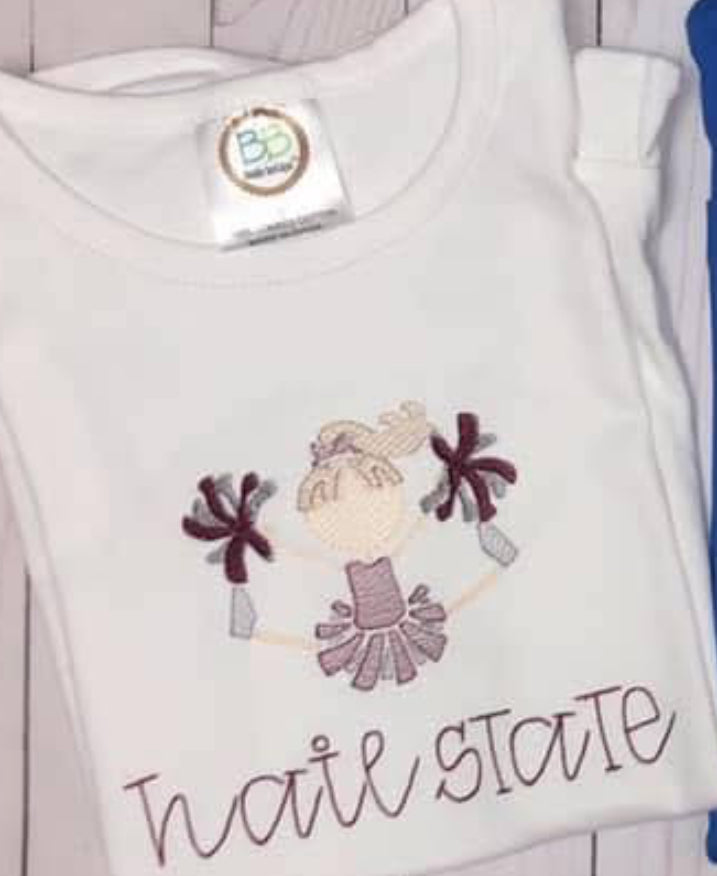 Cheerleader Bubble or Shirt