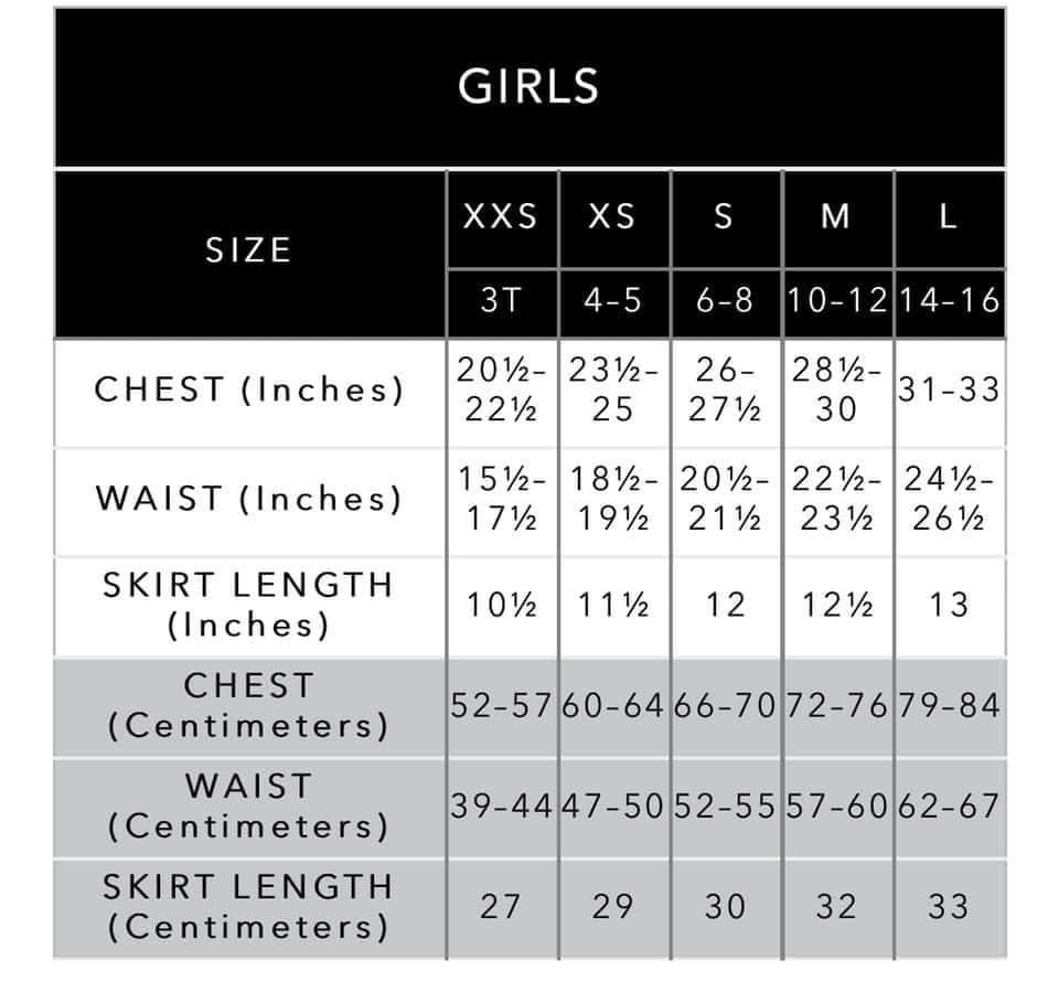 CHEER SKIRT ONLY PREORDER- CLOSING JUNE 26