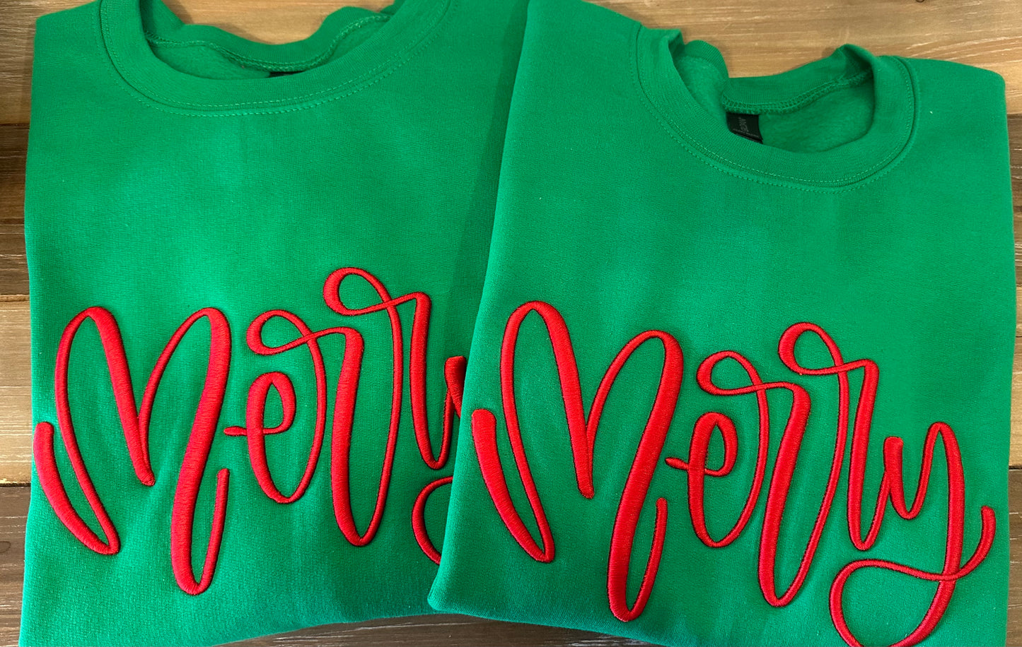 3D Puff Merry Sweatshirt RTS