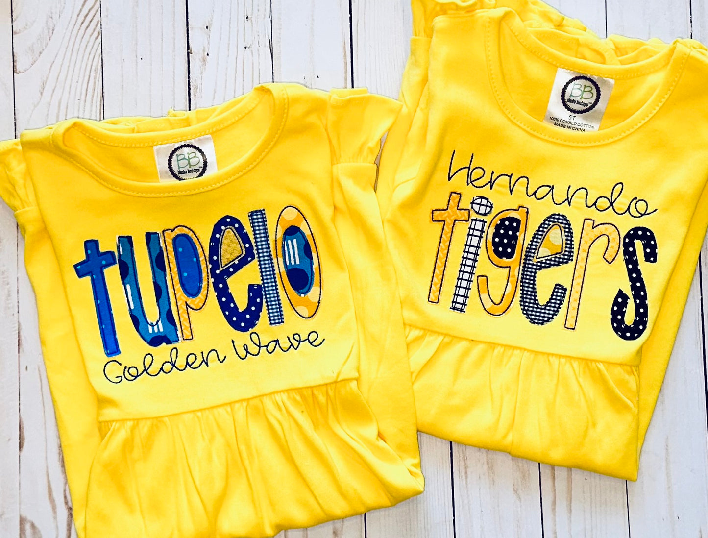 Applique Team Dress