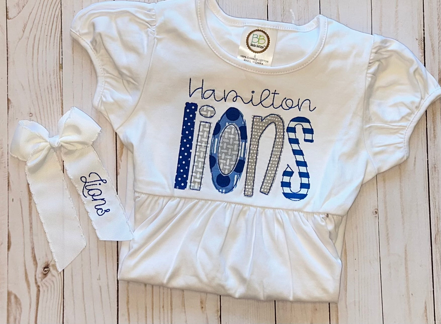 Applique Team Dress