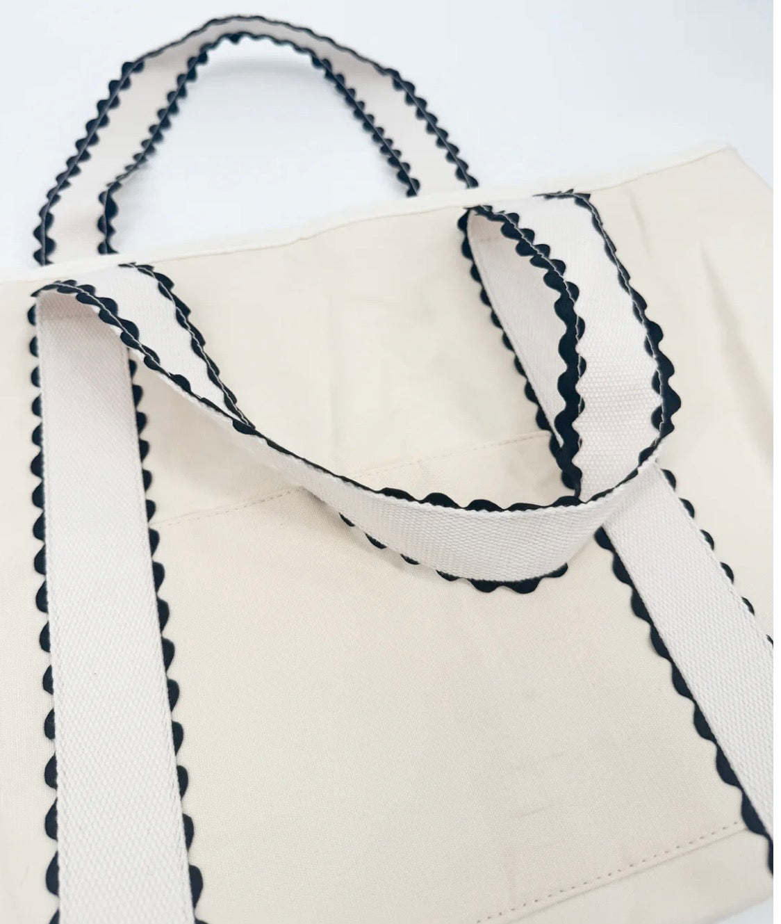 Ric Rac Canvas Tote Bag