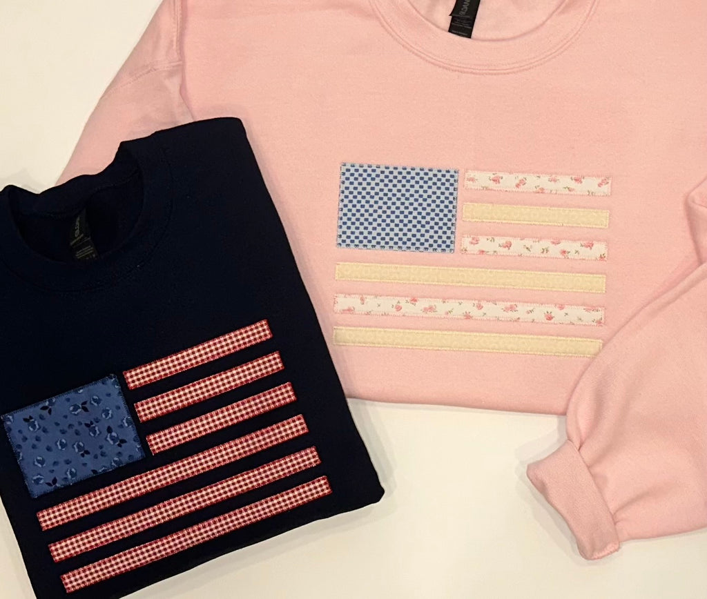 Flag Sweatshirt or Tshirt