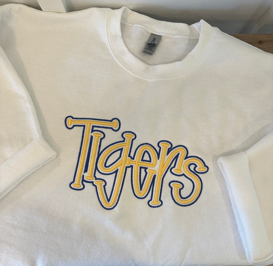 Custom Cropped 3D Puff  Sweatshirt