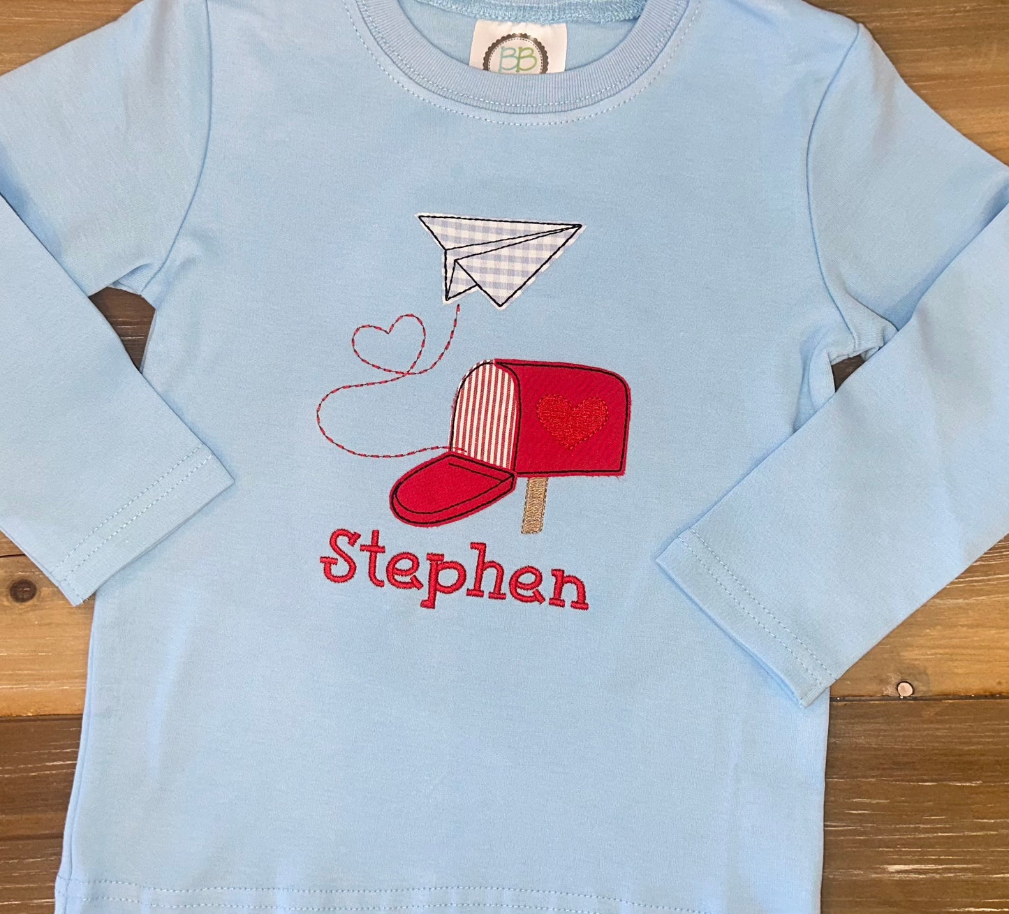 Paper Airplane Valentine Shirt