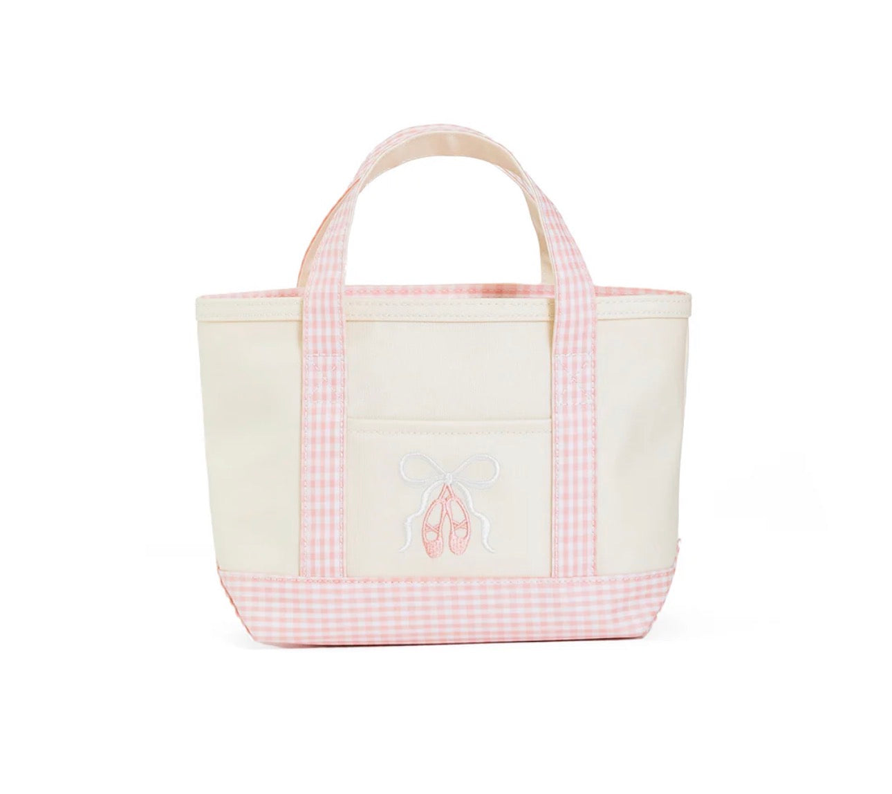 Mini Tote- Coated Canvas