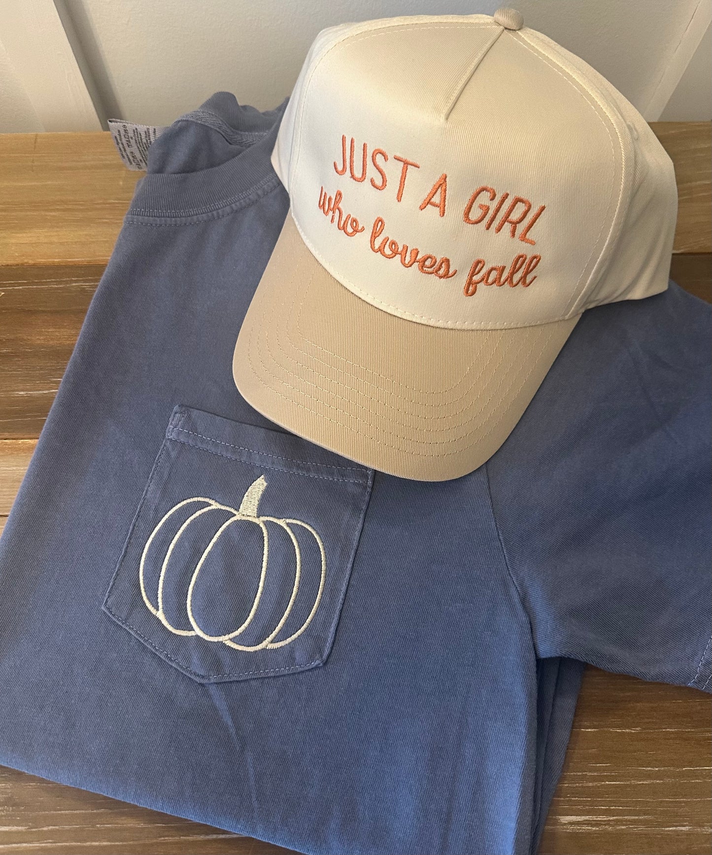 Pumpkin Pocket Tee