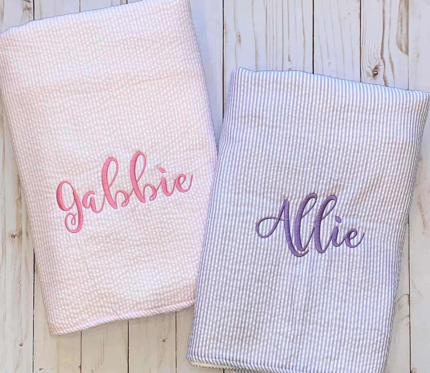 Seersucker Beach Towel