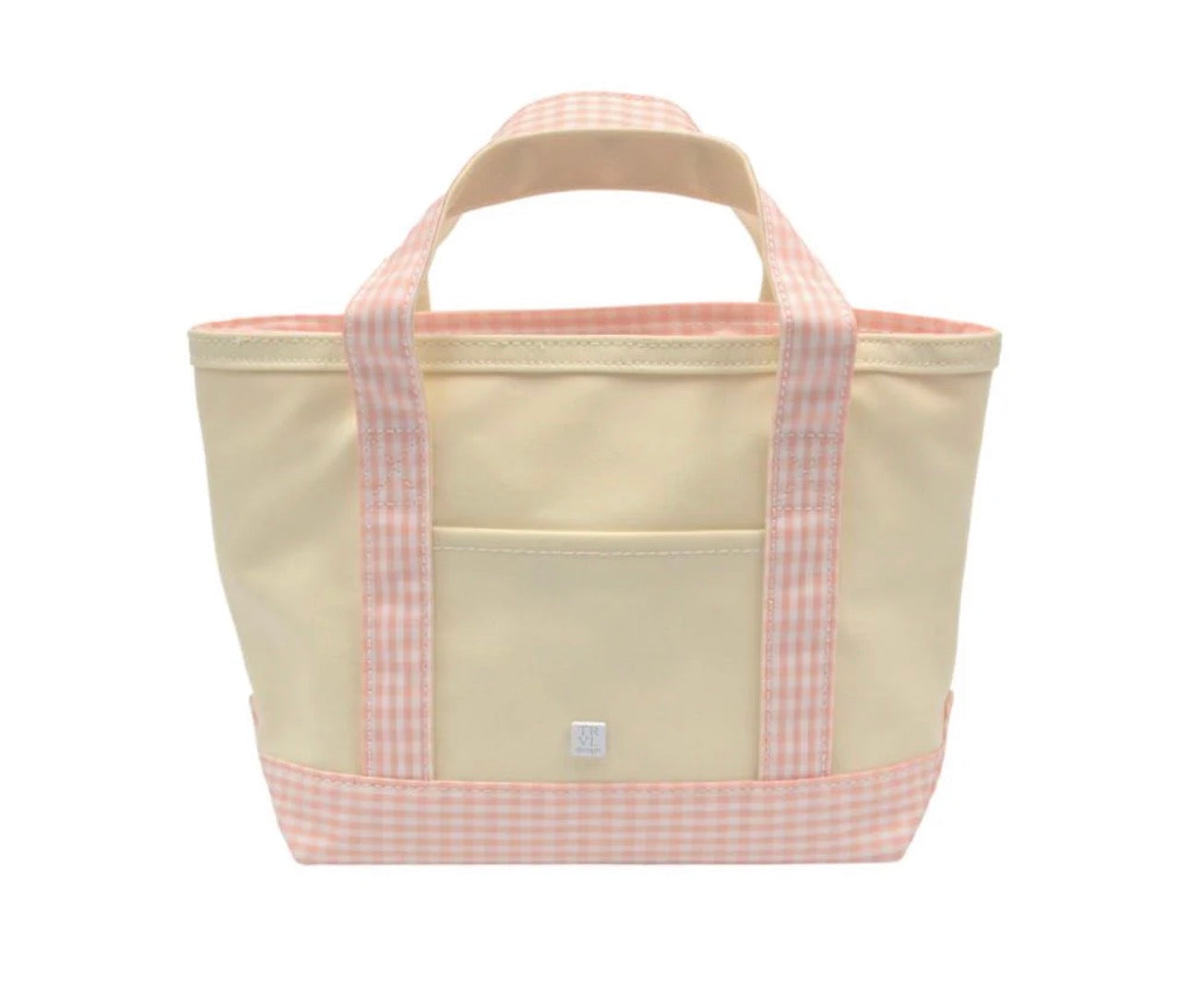 Mini Tote- Coated Canvas