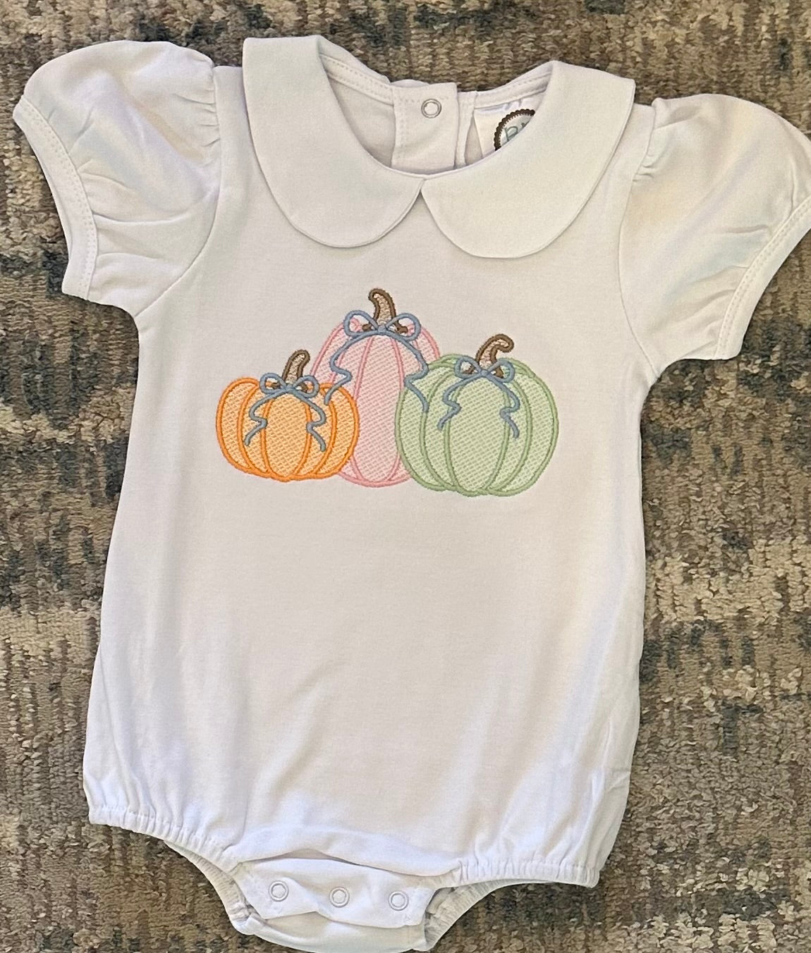 Pumpkins with Bows Bubble or Shirt