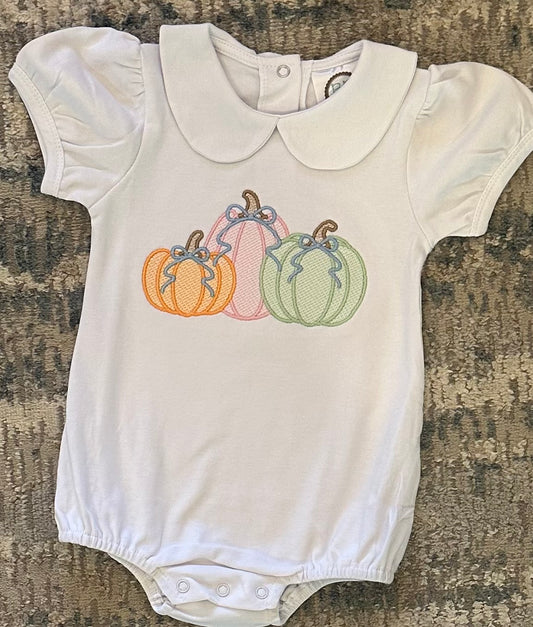 Pumpkins with Bows Bubble or Shirt