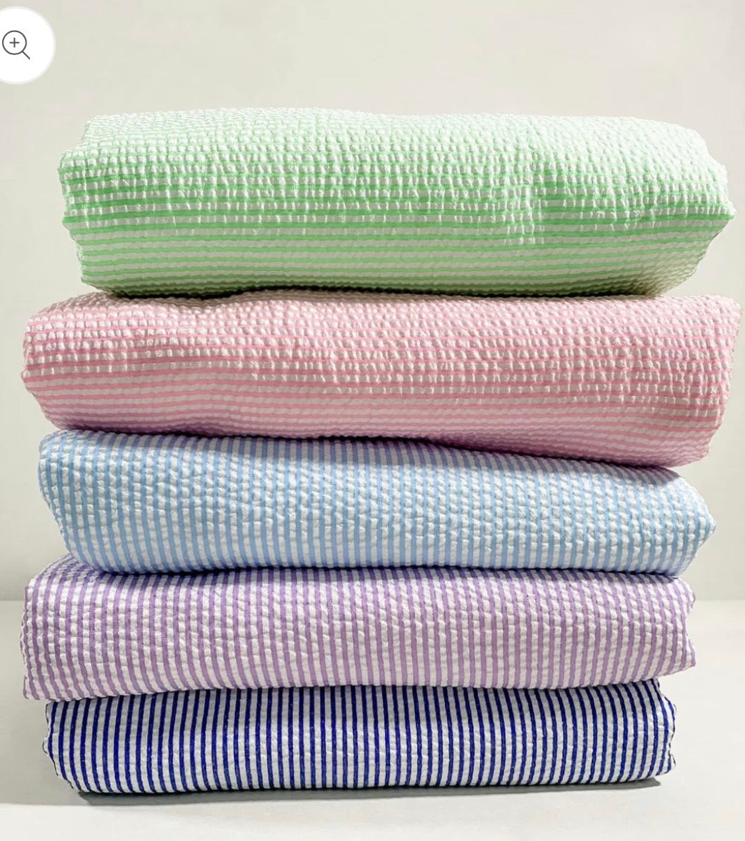 Seersucker Beach Towel