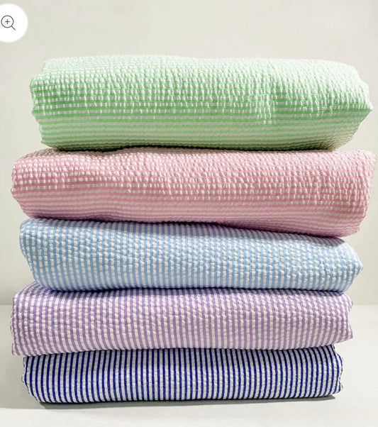 Seersucker Beach Towel