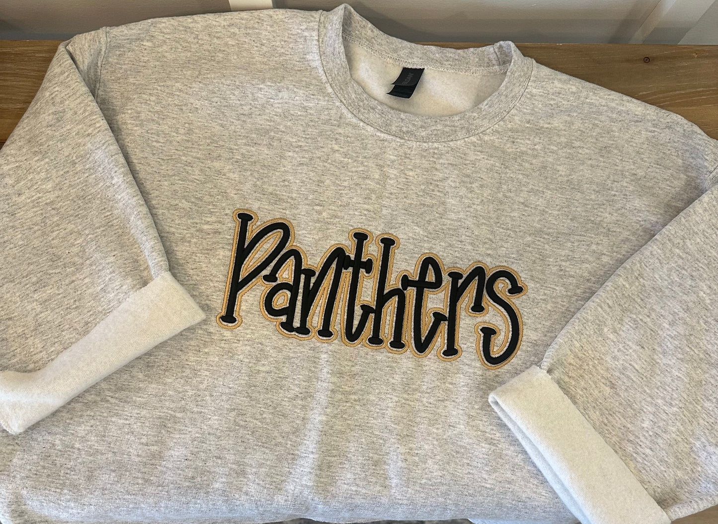 Custom Cropped 3D Puff  Sweatshirt