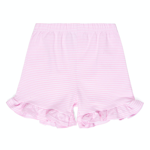 Micro Stripe Knit Shorts