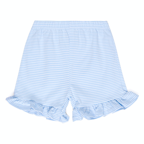 Micro Stripe Knit Shorts