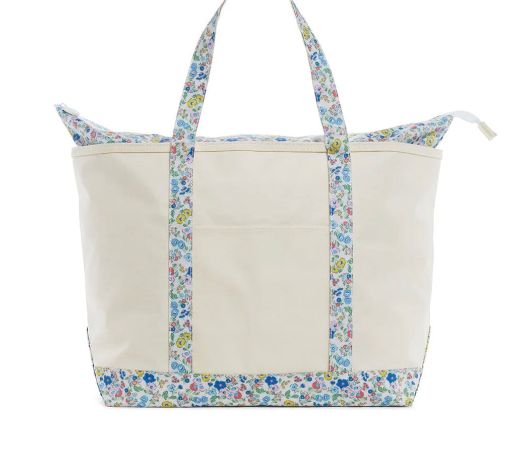 Trvl Maxi Tote- Coated Canvas