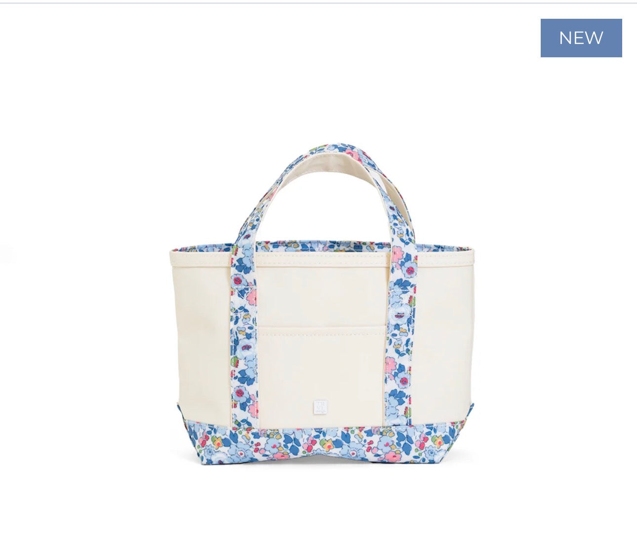 Mini Tote- Coated Canvas