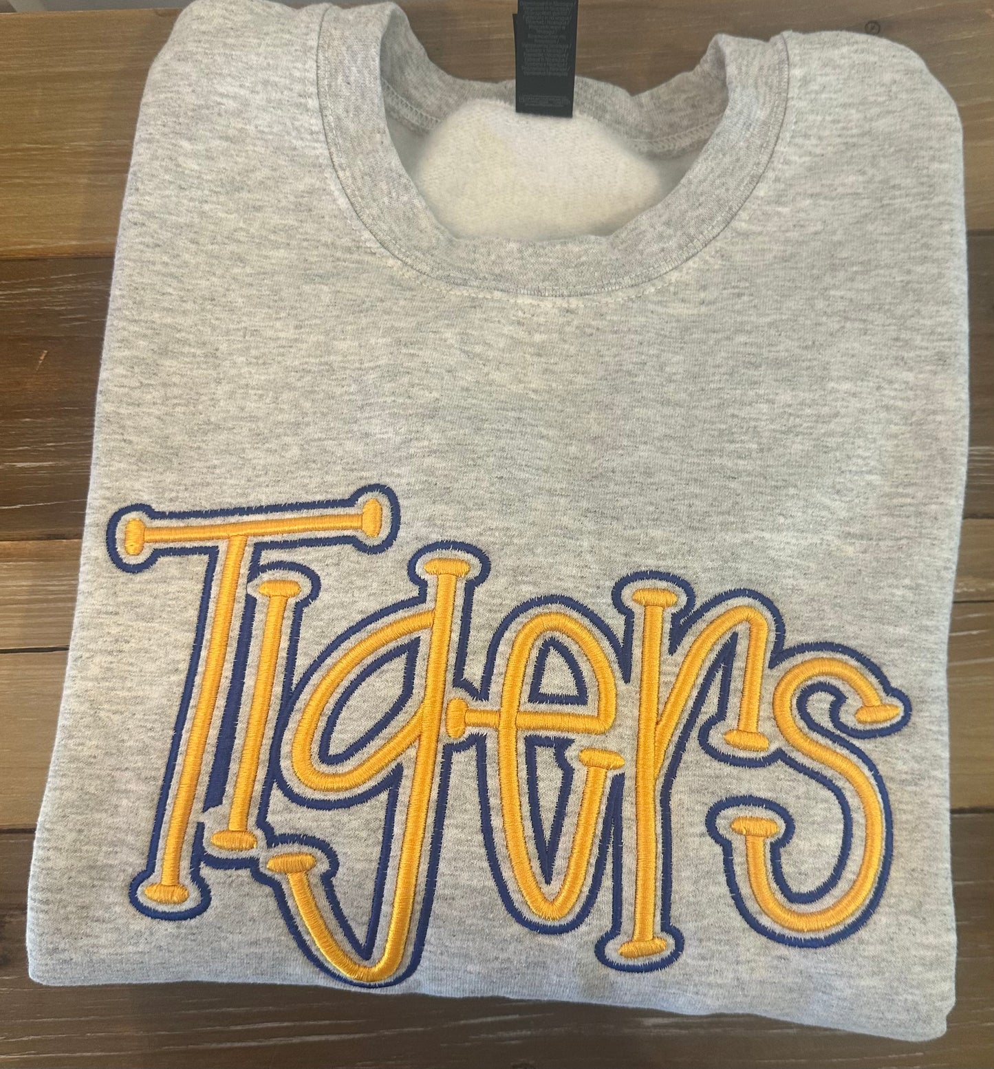 Custom Cropped 3D Puff  Sweatshirt