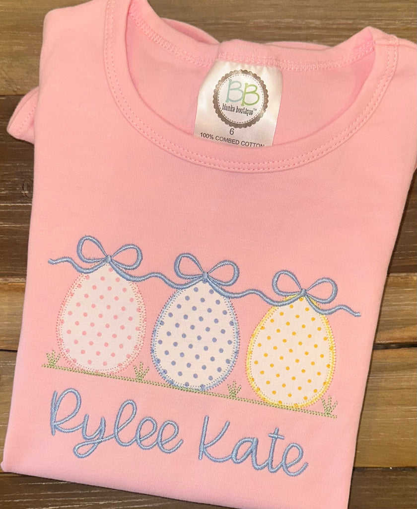 Easter Egg Applique Shirt