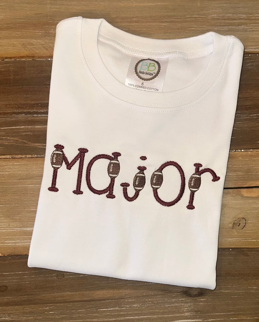 Football Name Shirt