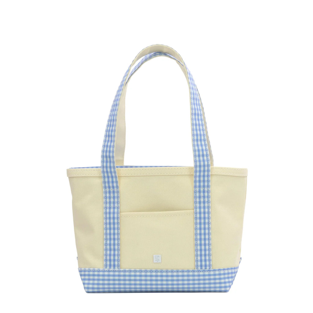 Mini Tote- Coated Canvas