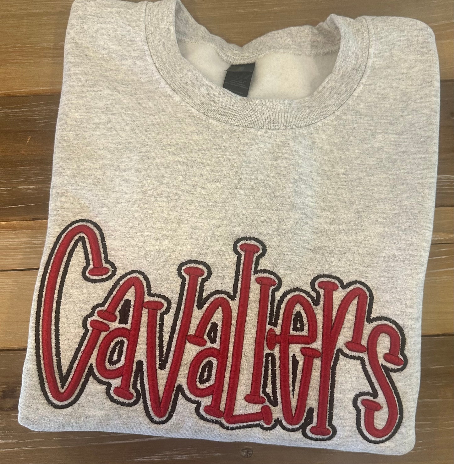 Custom Cropped 3D Puff  Sweatshirt