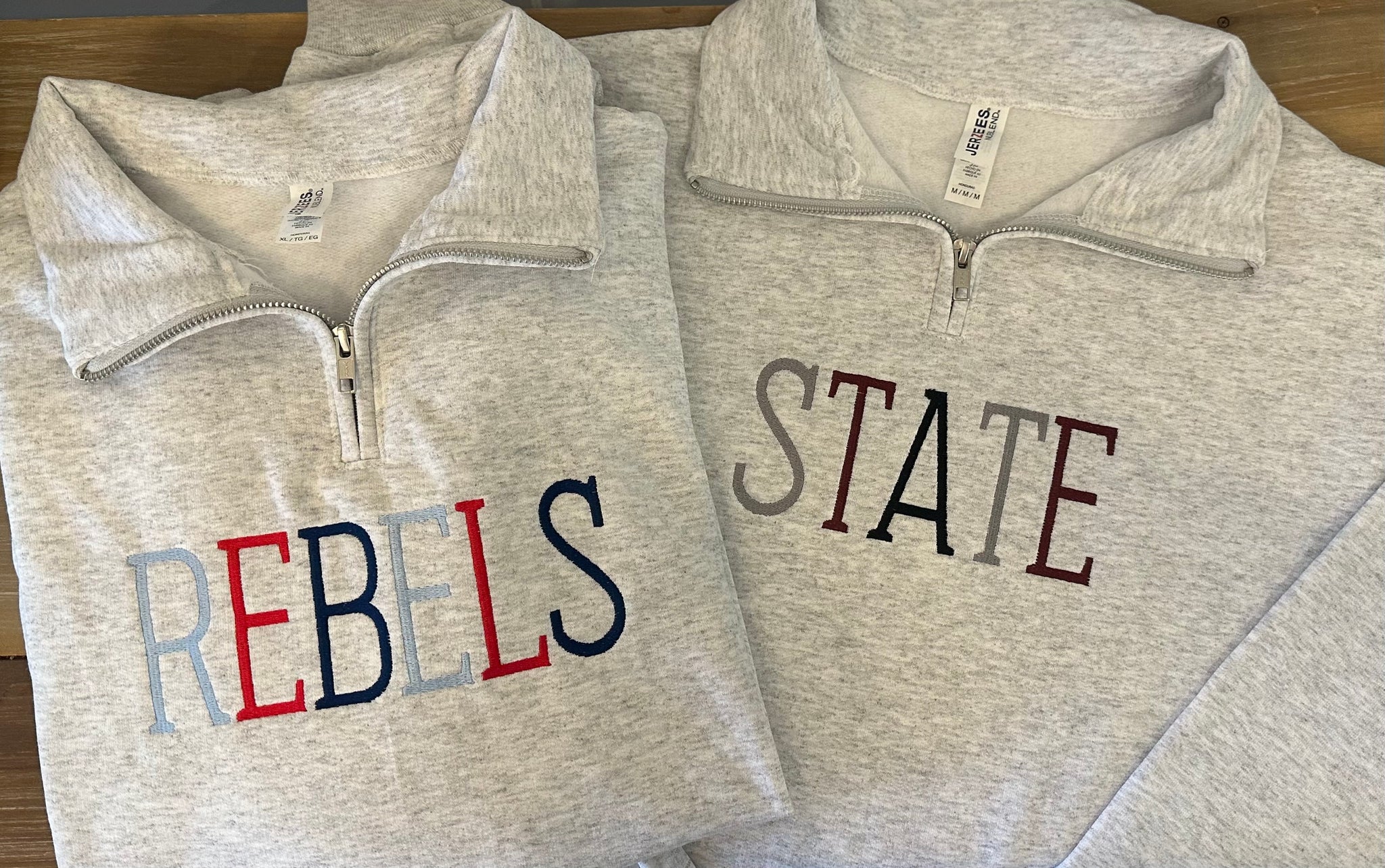 1/4 Zip Pullover with Team Name