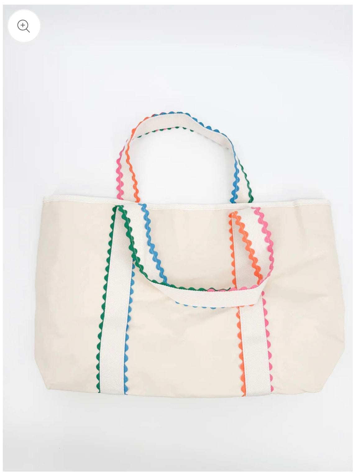 Ric Rac Canvas Tote Bag