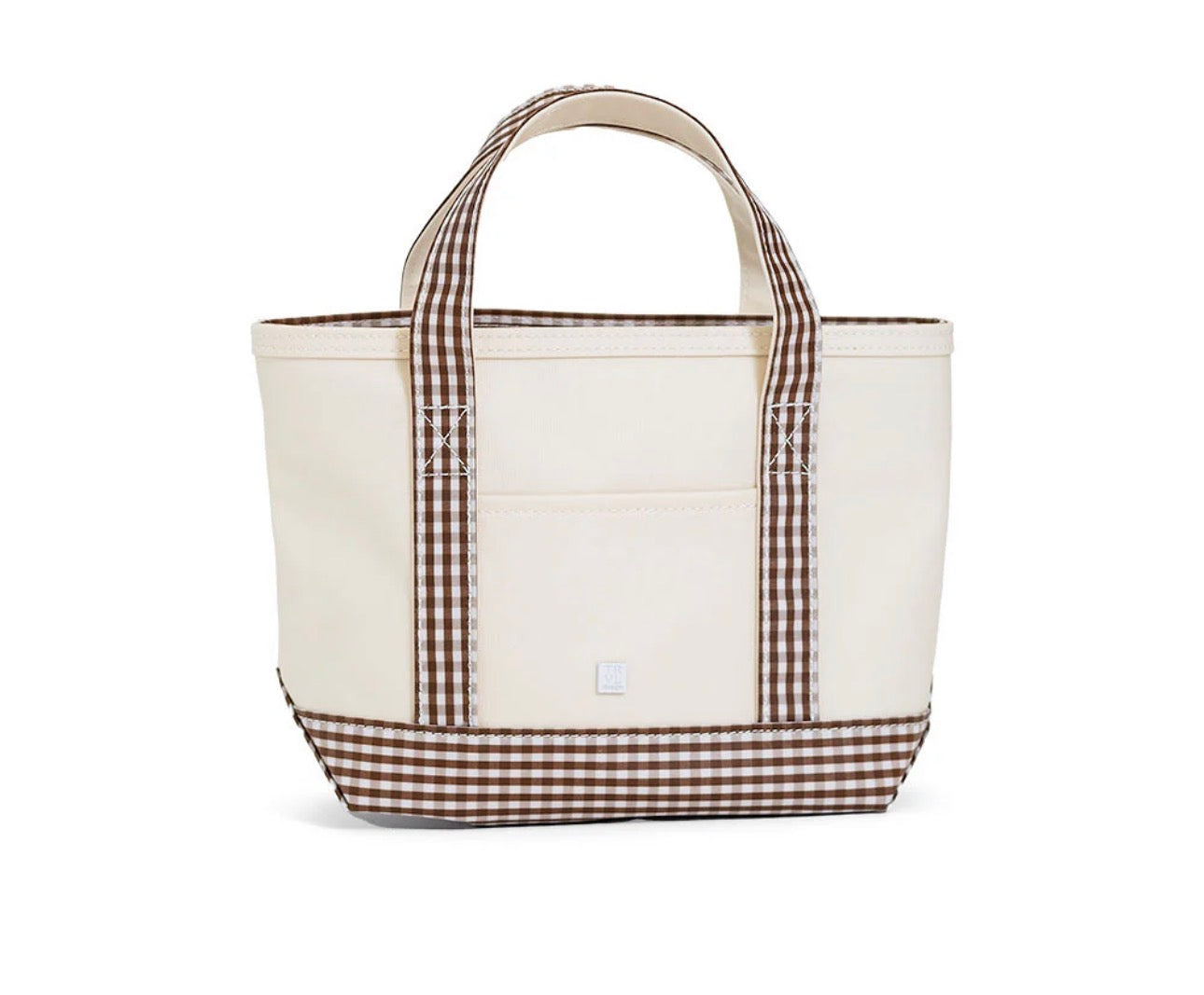 Mini Tote- Coated Canvas