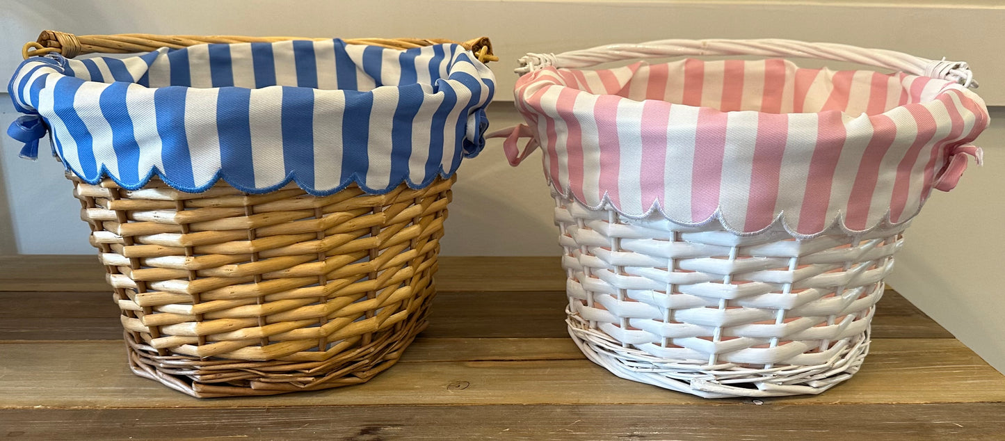 Monogrammed Easter Basket