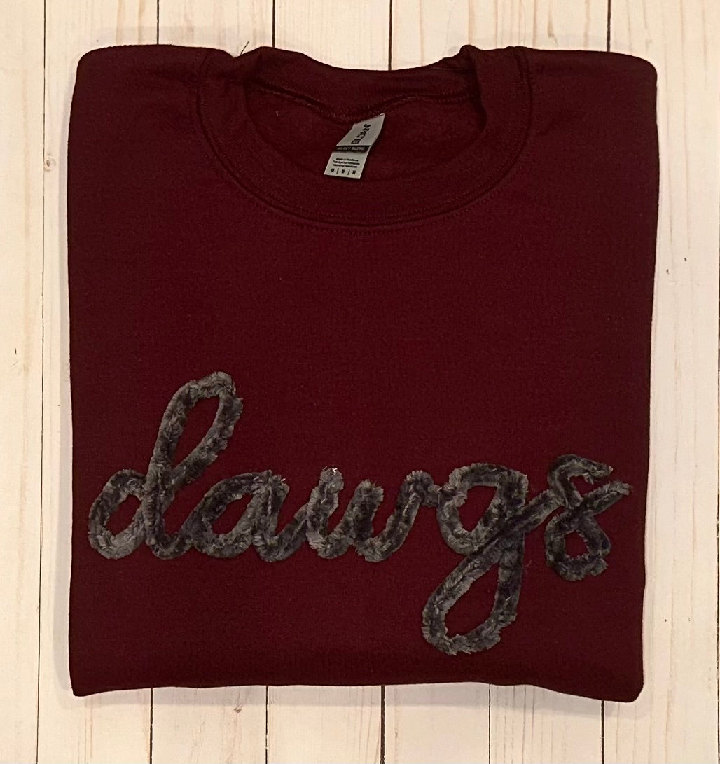 Chenille Dawgs Sweatshirt