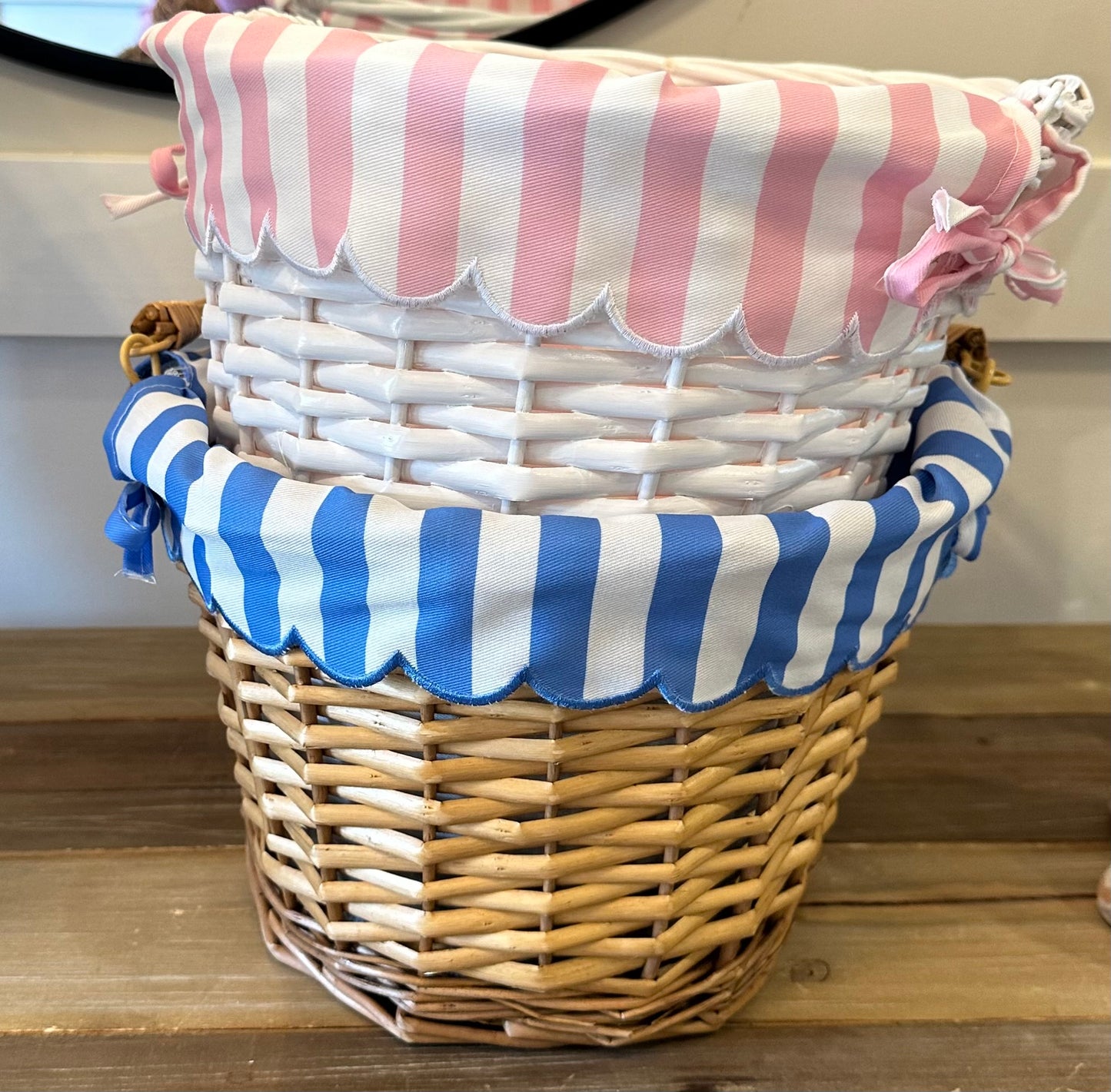 Monogrammed Easter Basket