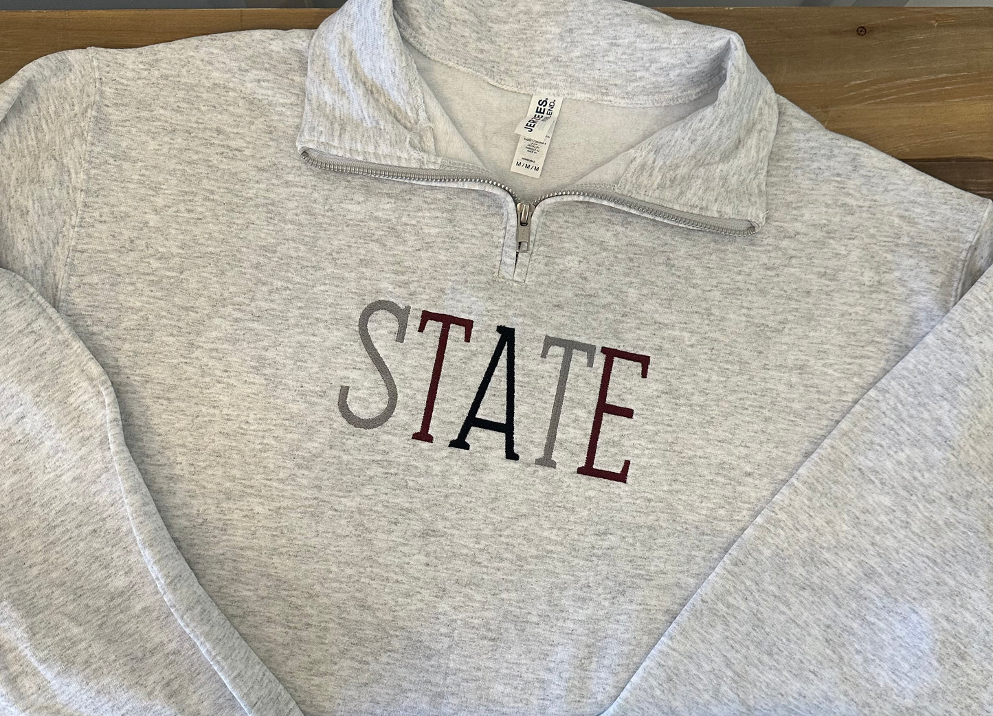 1/4 Zip Pullover with Team Name