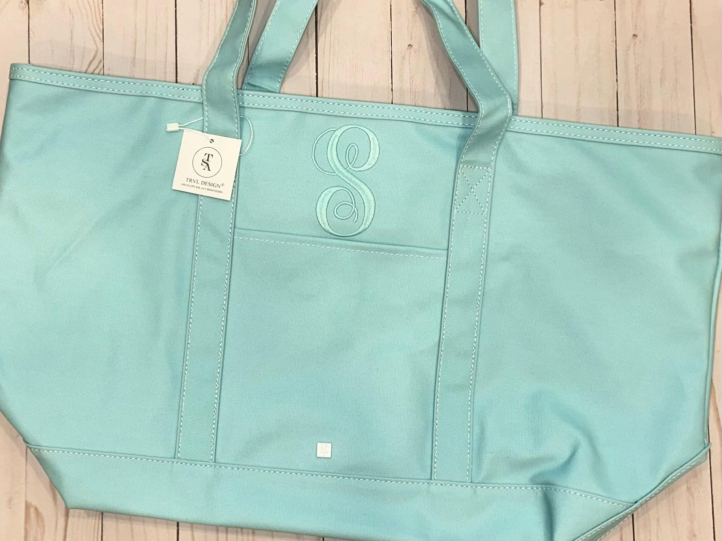 Trvl Maxi Tote- Coated Canvas