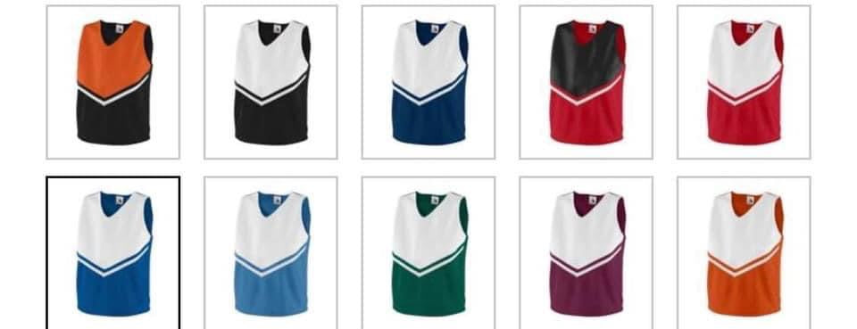 CHEER TOP ONLY PREORDER- CLOSING JUNE 7