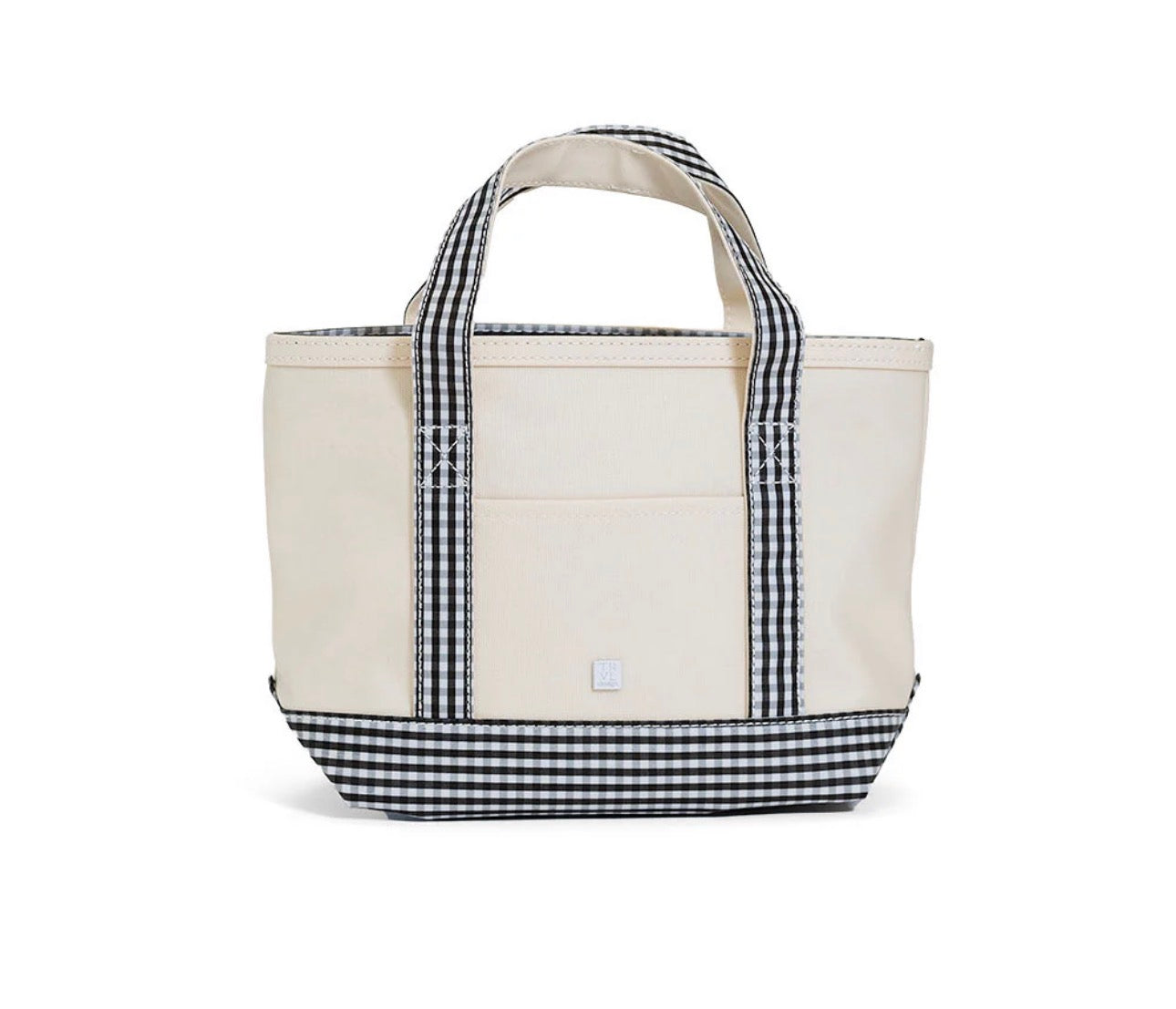 Mini Tote- Coated Canvas