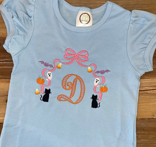 Halloween Bow Shirt