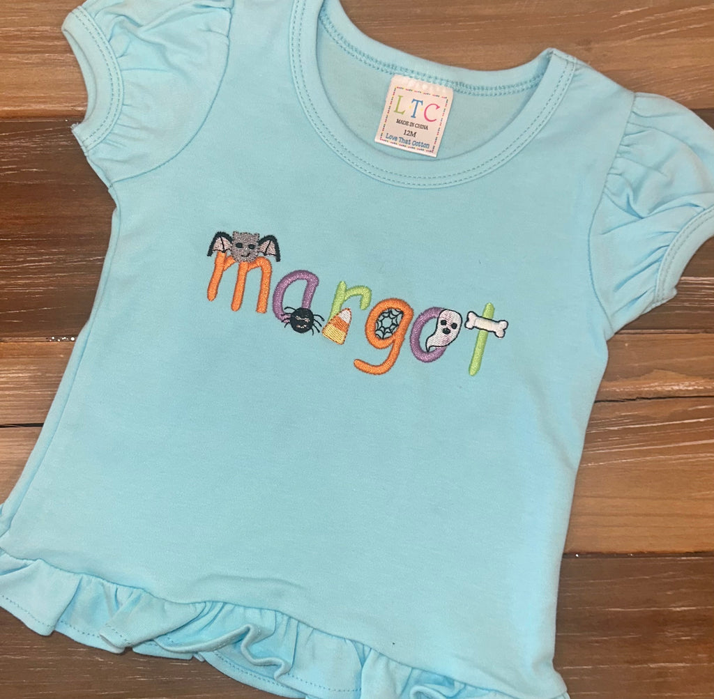 Halloween Icon Name Shirt