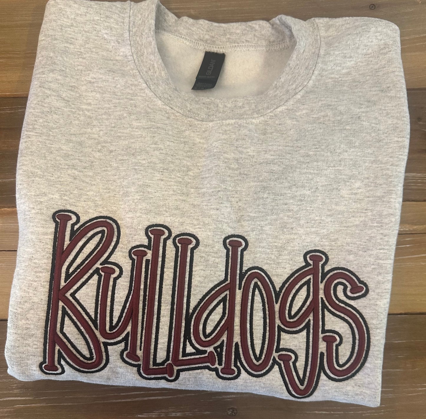 Custom Cropped 3D Puff  Sweatshirt