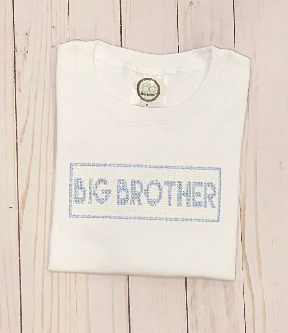 Big Brother Faux Smock Shirt