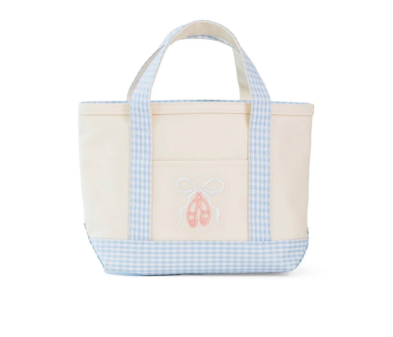 Mini Tote- Coated Canvas