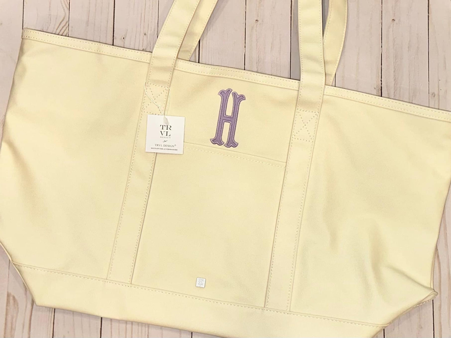 Trvl Maxi Tote- Coated Canvas