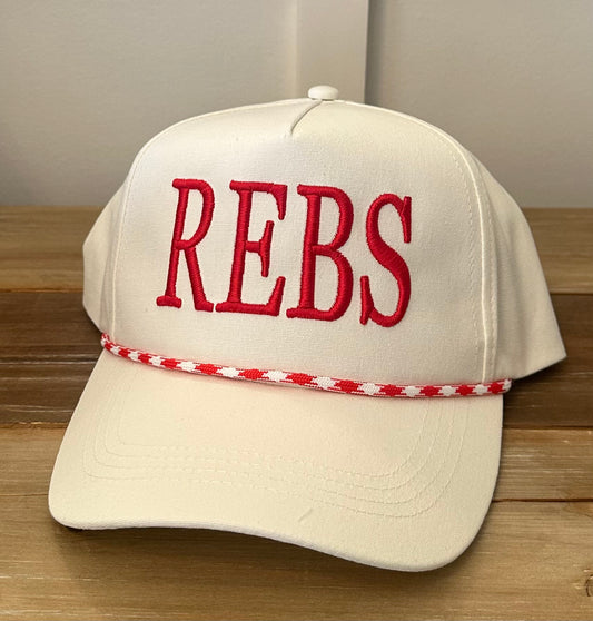 3D Puff Rebs Rope Hat