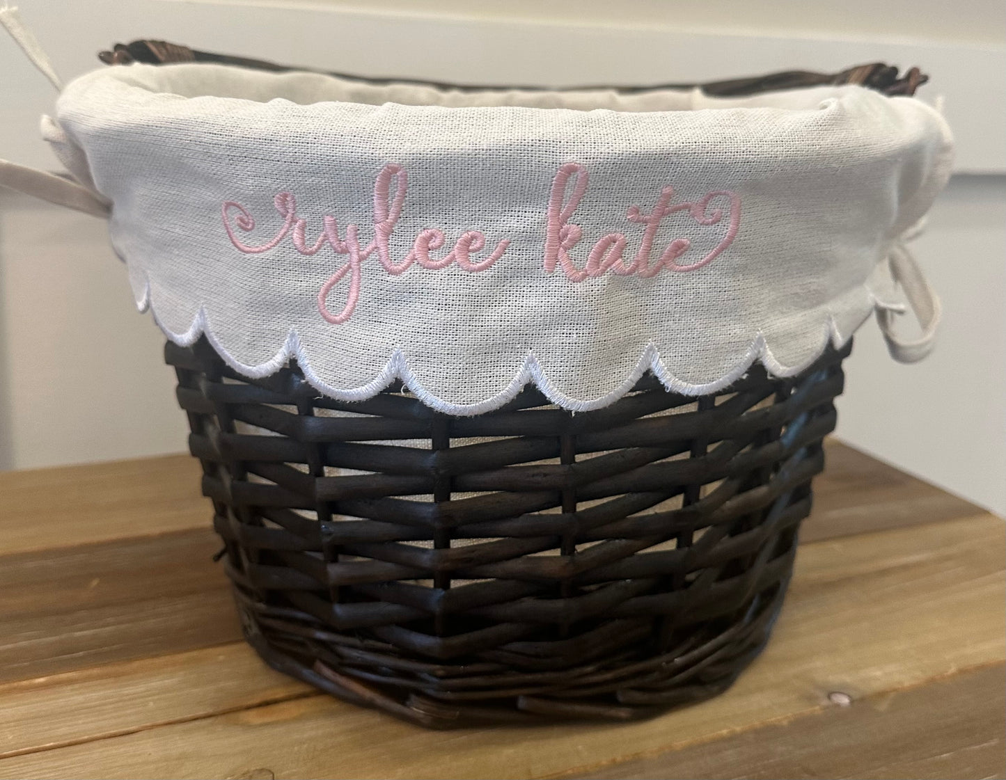 Monogrammed Easter Basket
