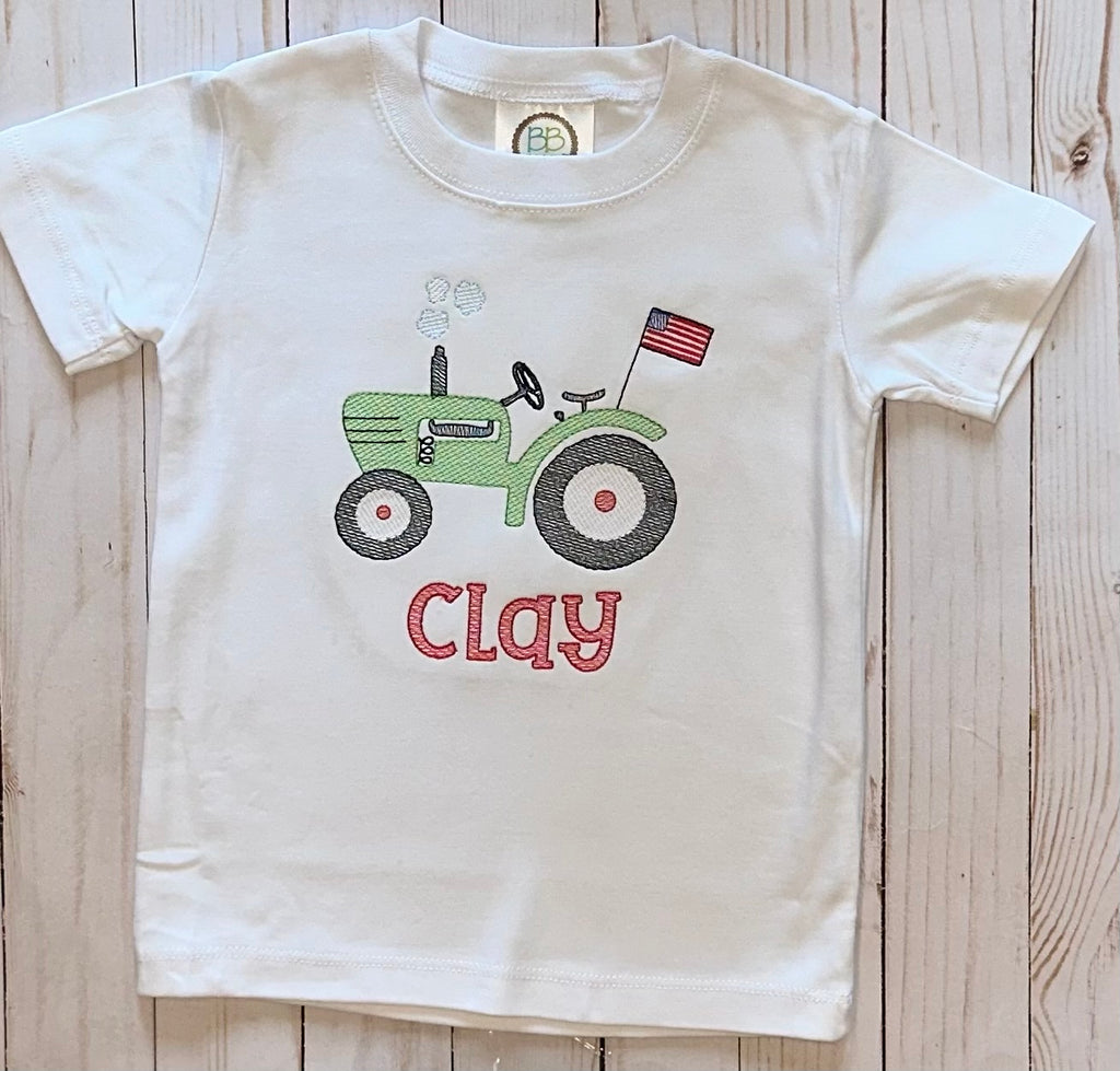 Patriotic Tractor Shirt