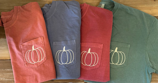 Pumpkin Pocket Tee