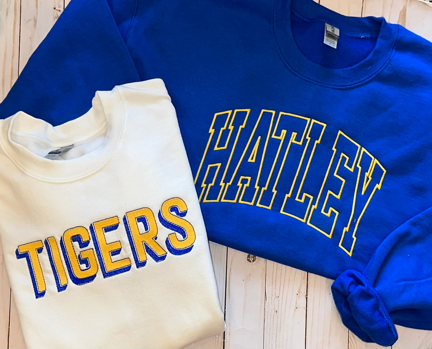 Tigers Embroidered Sweatshirt - YOUTH