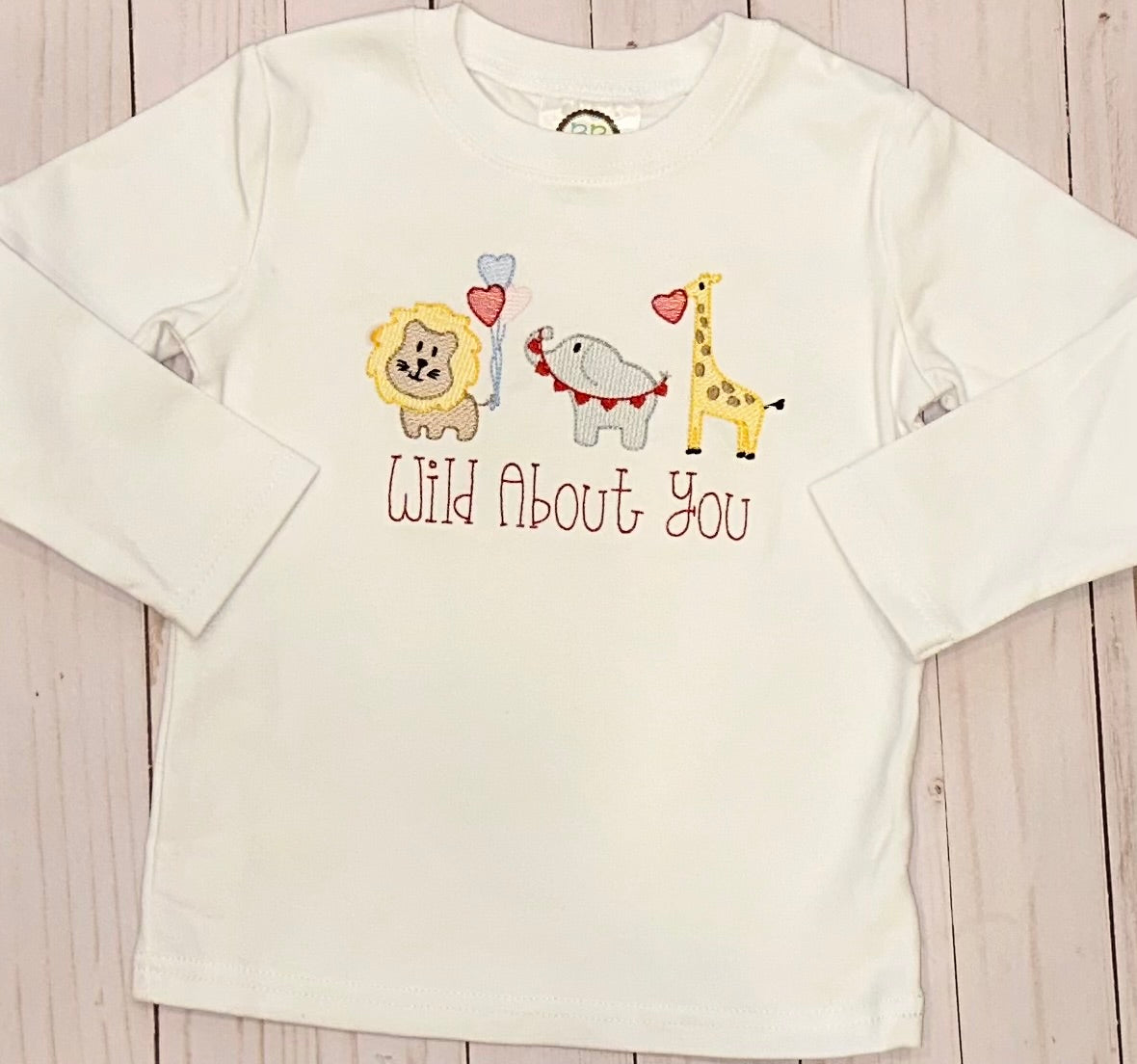 Zoo Animals Valentine Shirt