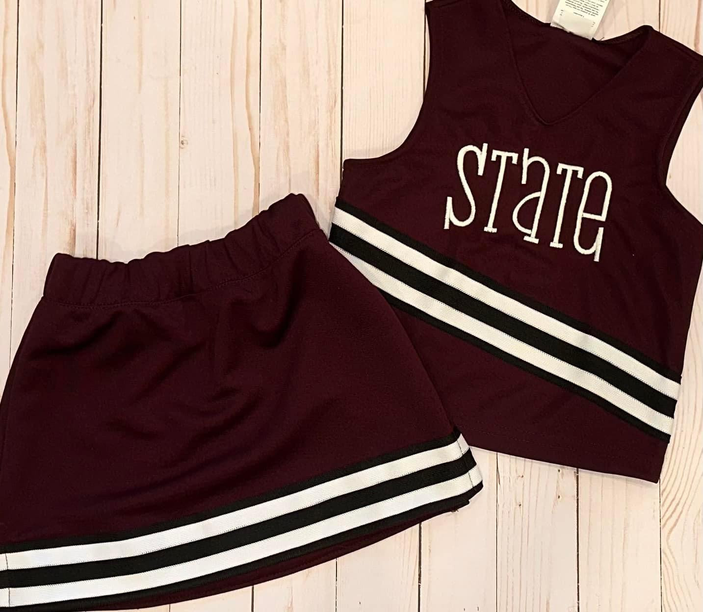 Cheer Uniform TOP ONLY PREORDER -CLOSING JUNE 26